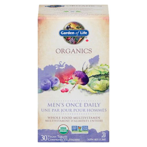 Picture of GARDEN OF LIFE MYKIND ORGANICS - MENS MULTI-VITAMIN - VEGAN TABLETS 30S                  
