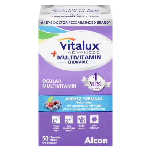 Picture of VITALUX ADVANCED PLUS MULTIVITAMINS 50S                                    