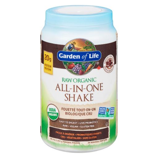 Picture of GARDEN OF LIFE ALL IN ONE - NUTRITIONAL CHOCOLATE SHAKE 2LB           