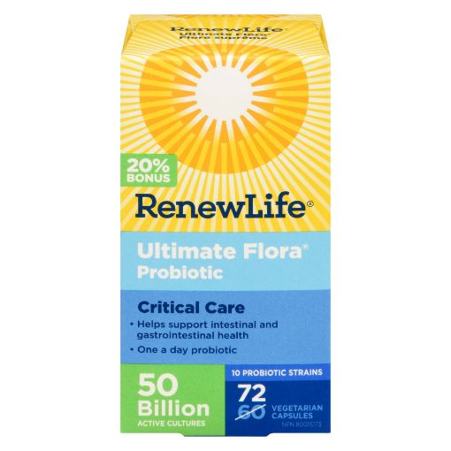 Picture of RENWE LIFE ULTIMATE FLORA PROBIOTICS - 10 STRAINS CAPS 72S