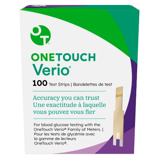 Picture of ONE TOUCH VERIO TEST STRIP 100S