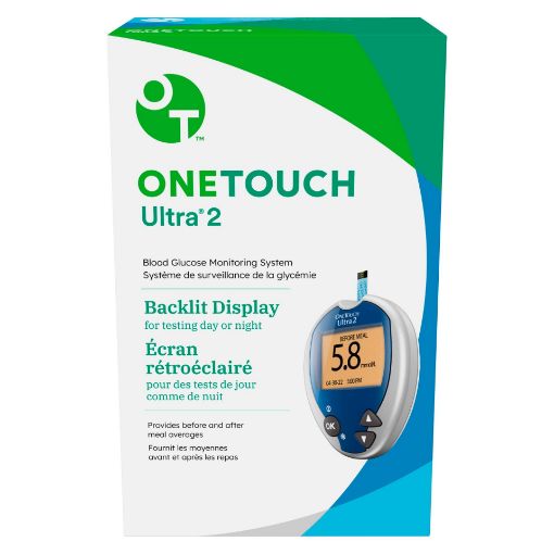 Picture of ONE TOUCH ULTRA2 BLOOD GLUCOSE METER                                       