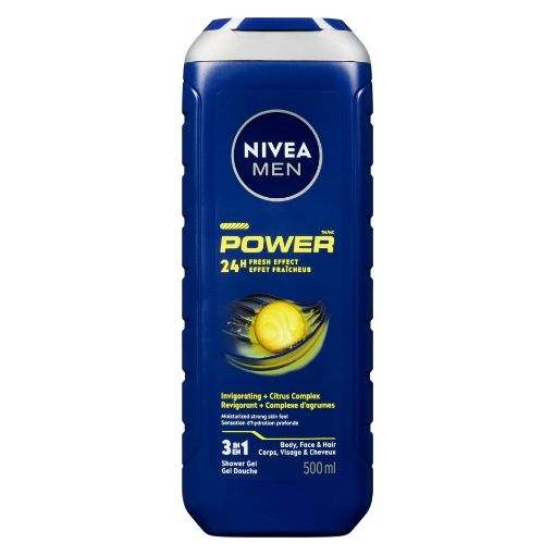 Picture of NIVEA POWER FRESH SHOWER GEL FOR MEN 500ML