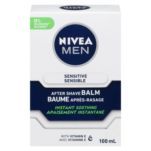 Picture of NIVEA FOR MEN SENSITIVE AFTERSHAVE BALM 100ML                              