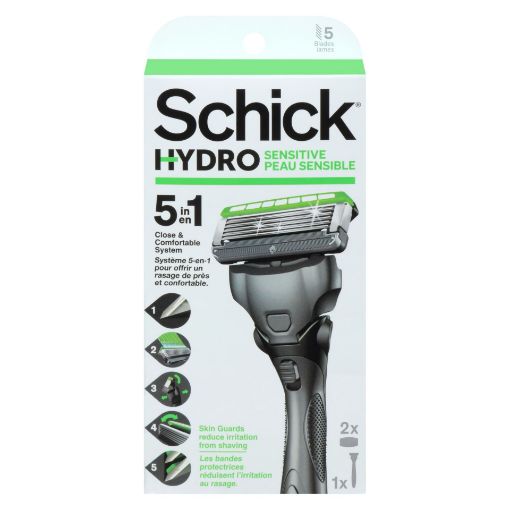 Picture of SCHICK HYDRO 5 SENSITIVE SMOOTH RAZOR                                      