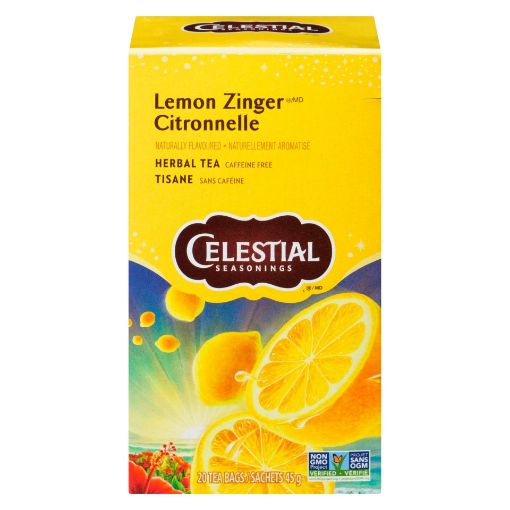 Picture of CELESTIAL SEASONINGS TEA - LEMON ZINGER  20S                               