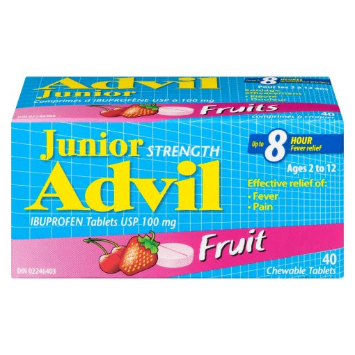 Picture of ADVIL CHILDRENS JR CHEW FRUIT 40S