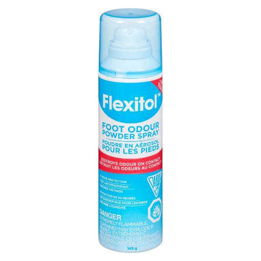 Picture of FLEXITOL FOOT ODOUR POWDER SPRAY 143GR