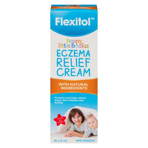 Picture of FLEXITOL HAPPY LITTLE BODIES ECZEMA RELIEF CREAM 56GR                      