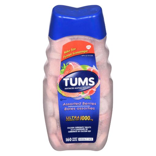 Picture of TUMS ULTRA - ASSORTED BERRIES 160S                                         