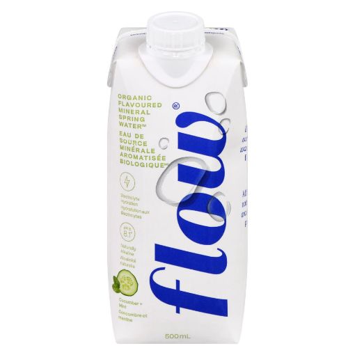 Picture of FLOW WATER - ALKALINE CUCUMBER + MINT 500ML