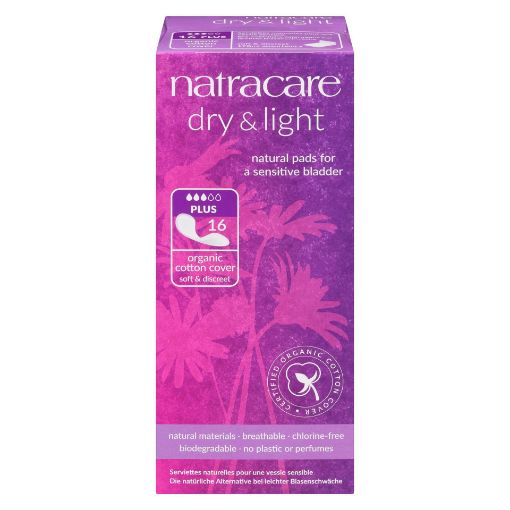 Picture of NATRACARE DRY and LIGHT PADS PLUS 16S