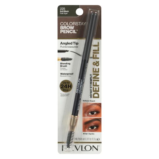 Picture of REVLON COLORSTAY BROW PENCIL - SOFT BLACK                                  
