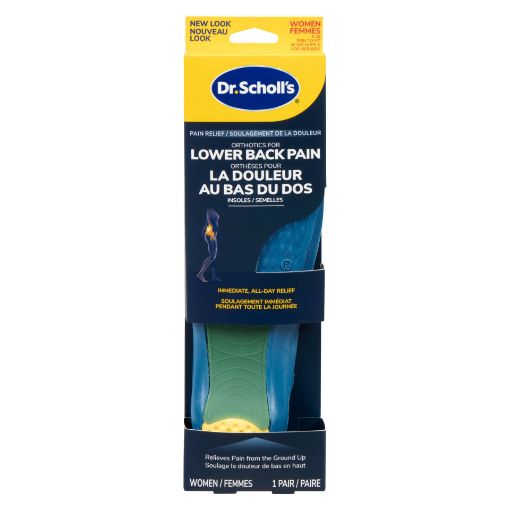 Picture of DR.SCHOLLS PRO LOWER BACK PAIN INSOLES WOMENS 1PR
