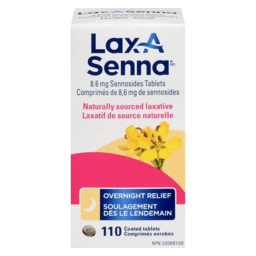 Picture of LAX-A SENNA 8.6MG TABS 110S                                                