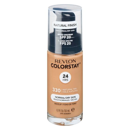 Picture of REVLON COLORSTAY LIQUID MAKEUP - NORM/DRY - NATURAL TAN                    