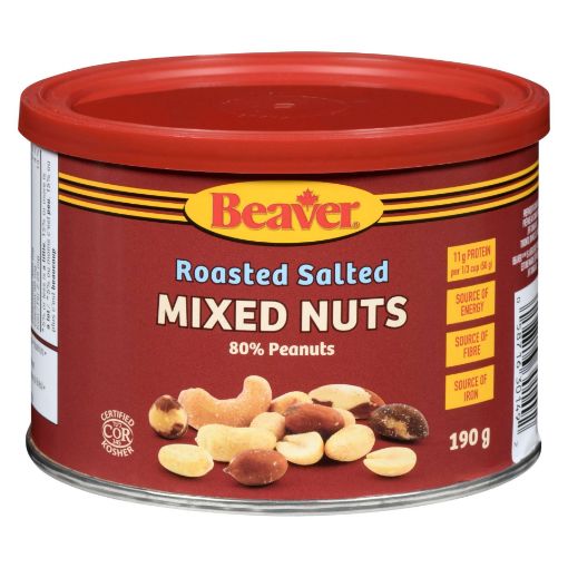Picture of BEAVER - MIXED NUTS 190GR