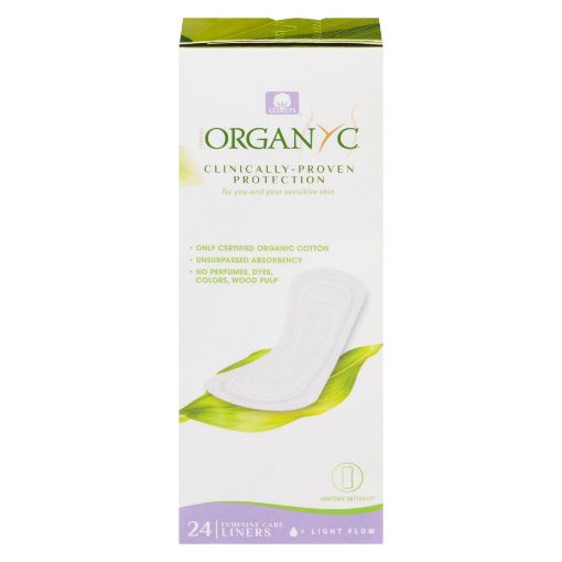 Picture of ORGANYC PANTYLINER - LIGHT FLOW 24S