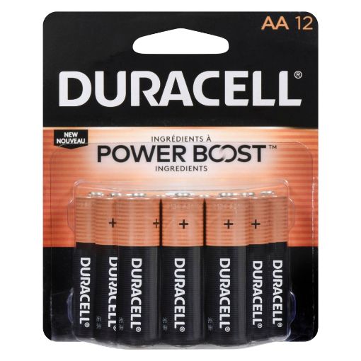 Picture of DURACELL COPPERTOP BATTERIES AA 12S