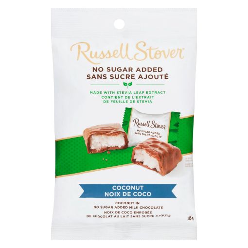 Picture of RUSSELL STOVER SUGAR FREE CHOCOLATE - COCONUT 85GR