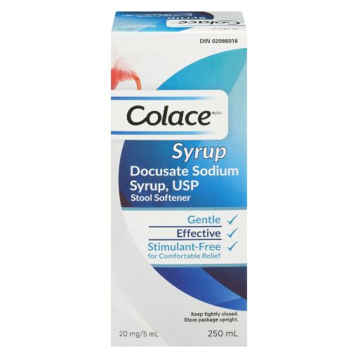 Picture of COLACE STOOL SOFTENER SYRUP 250ML