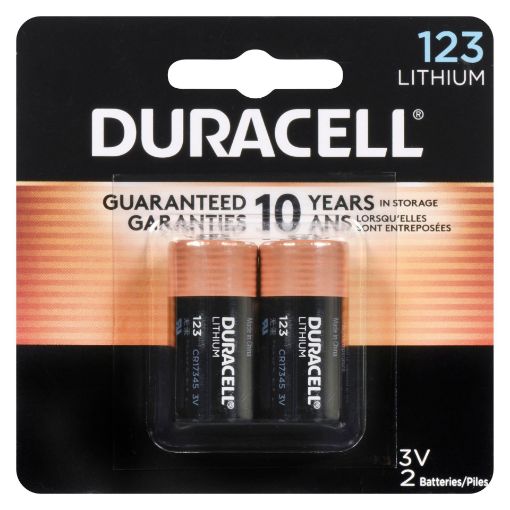 Picture of DURACELL LITHIUM BATTERY 123 2S