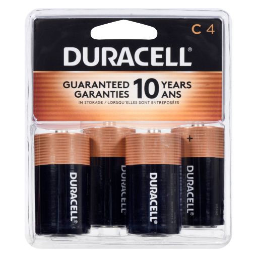 Picture of DURACELL COPPERTOP BATTERIES C 4S
