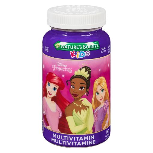 Picture of DISNEY PRINCESS MULTI VITAMINS - GUMMIES 180S                              