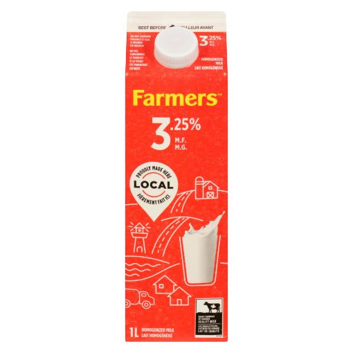 Picture of FARMERS 3.25% MILK 1LT