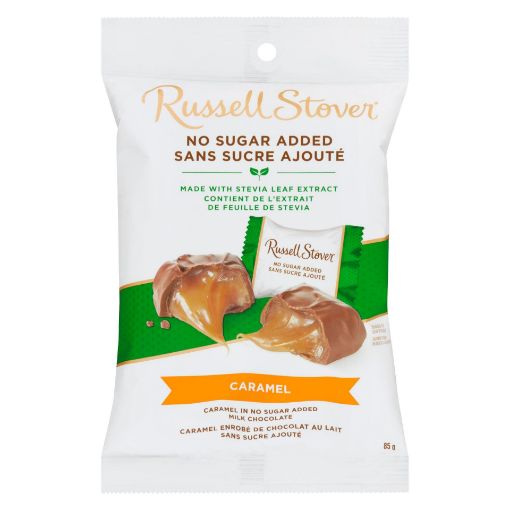 Picture of RUSSELL STOVER SUGAR FREE CHOCOLATE - BUTTER CREAM CARAMELS 85GR