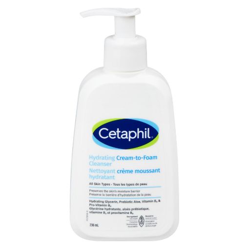 Picture of CETAPHIL HYDRATING CREAM TO FOAM CLEANSER LIQUID 236ML
