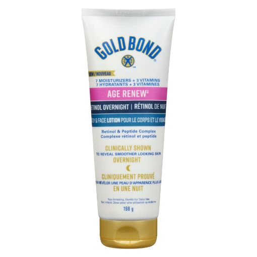 Picture of GOLD BOND AGE RENEW RETINOL OVERNIGHT LOTION 198GR