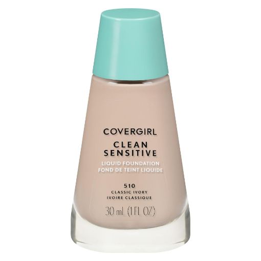 Picture of COVERGIRL CLEAN SENSITIVE LIQUID FOUNDATION - CLASSIC IVORY 510