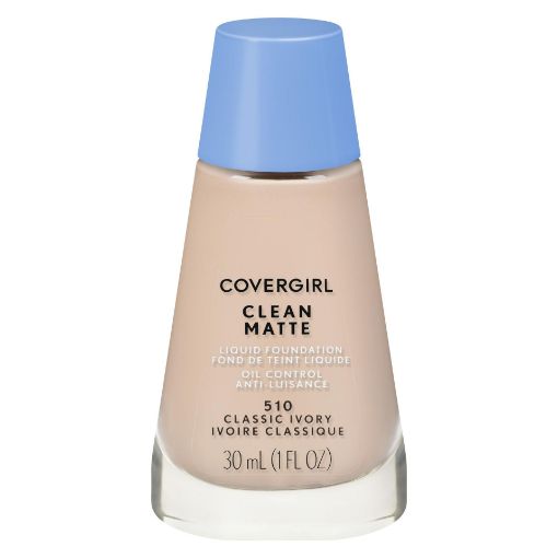 Picture of COVERGIRL CLEAN MATTE LIQUID FOUNDATION - CLASSIC IVORY 510