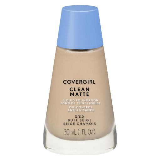 Picture of COVERGIRL CLEAN MATTE LIQUID FOUNDATION - BUFF BEIGE 525