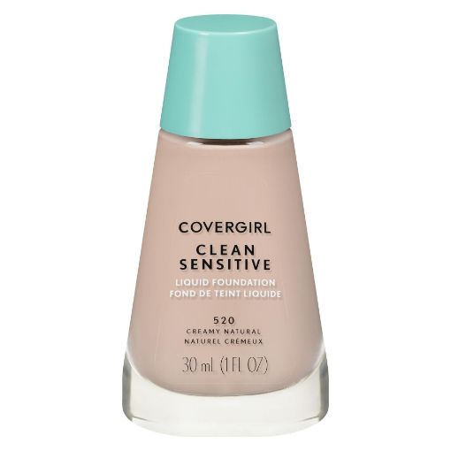 Picture of COVERGIRL CLEAN SENSITIVE LIQUID FOUNDATION - CREAMY NATURAL 520