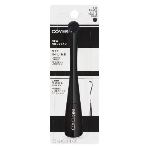 Picture of COVERGIRL GET IN LINE LIQUID EYE LINER - BLACK VINYL