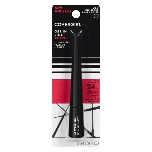 Picture of COVERGIRL GET IN LINE ACTIVE LIQUID EYE LINER - INK BLACK 350