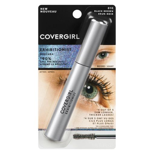 Picture of COVERGIRL EXHIBITIONIST MASCARA - 810 BLACK/BROWN                          
