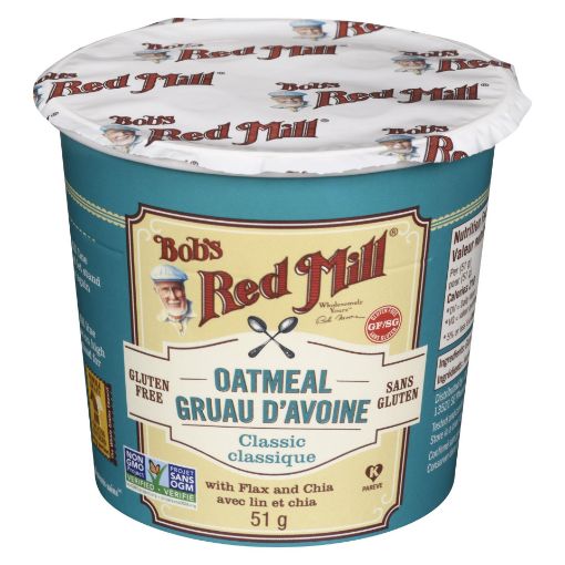 Picture of BOBS RED MILL OATMEAL CLASSIC - FLAX and CHIA 51GR