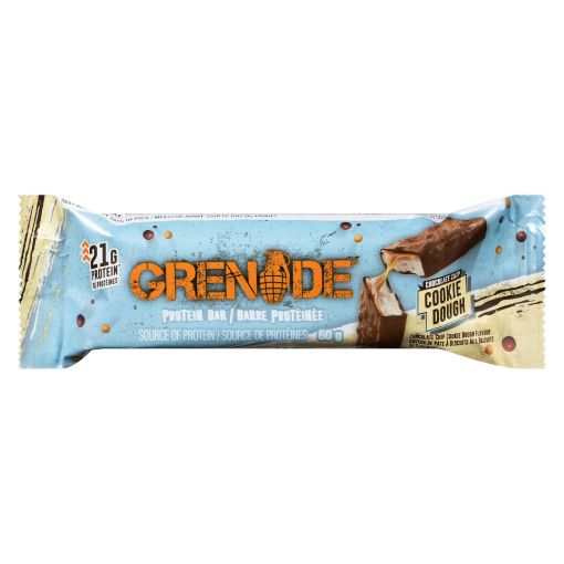 Picture of GRENADE PROTEIN BAR - CHOCOLATE CHIP COOKIE DOUGH 60GR