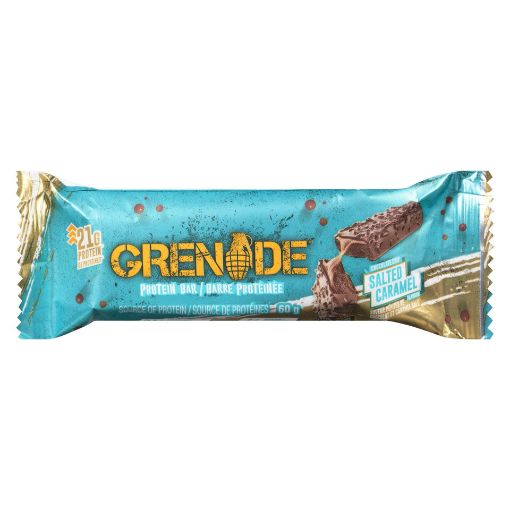 Picture of GRENADE PROTEIN BAR - CHOC CHIP SALTED CARAMEL 60GR