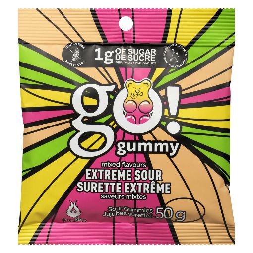 Picture of GO GUMMY SOUR EXTREME 50GR