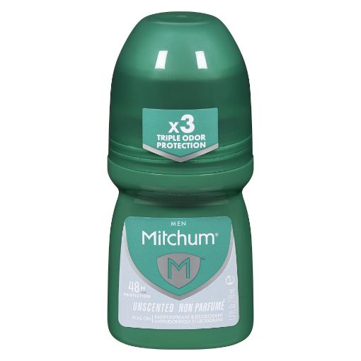 Picture of MITCHUM ROLL-ON ANTIPERSPIRANT - UNSCENTED - MEN 50ML                      
