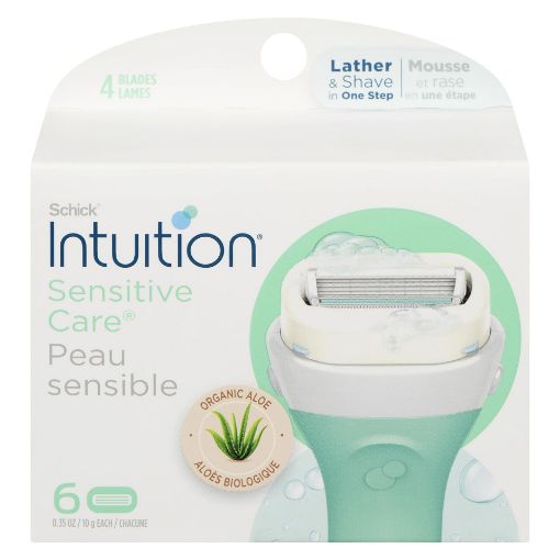 Picture of SCHICK INTUITION + SENS RAZOR REFILL 6S