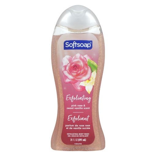 Picture of SOFTSOAP - LUSTROUS GLOW ROSE and VANILLA 591ML