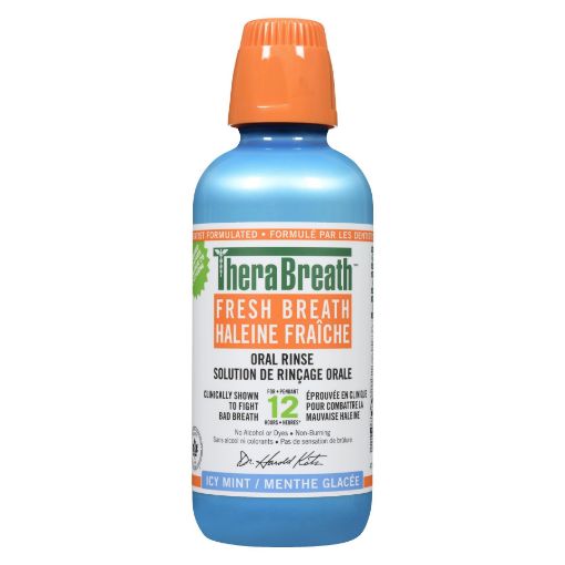 Picture of THERA BREATH ORAL RINSE - ICY MINT 473ML