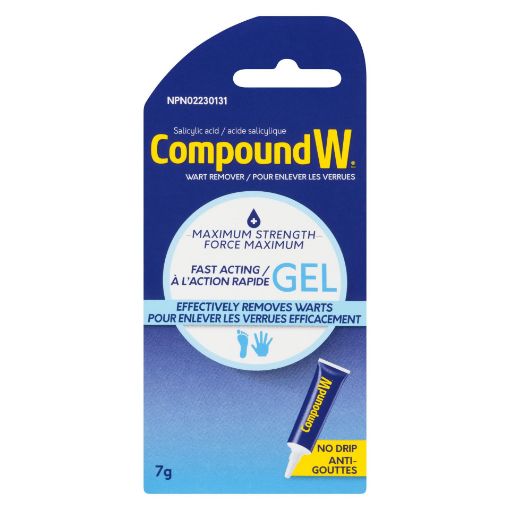 Picture of COMPOUND W FAST-ACTING WART REMOVER GEL 97% 7GR
