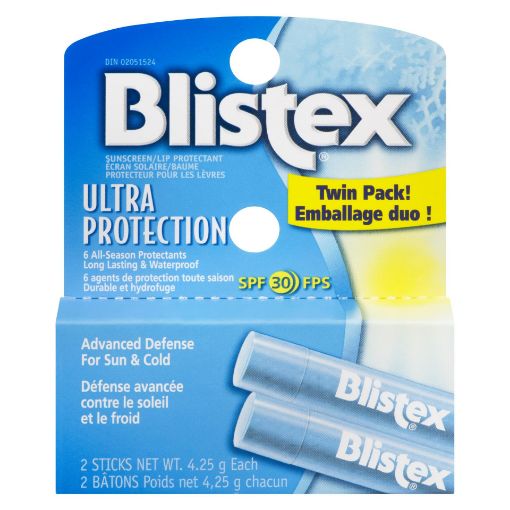 Picture of BLISTEX ULTRA PROTECT LIP BALM TWIN PACK 2X4.25GR