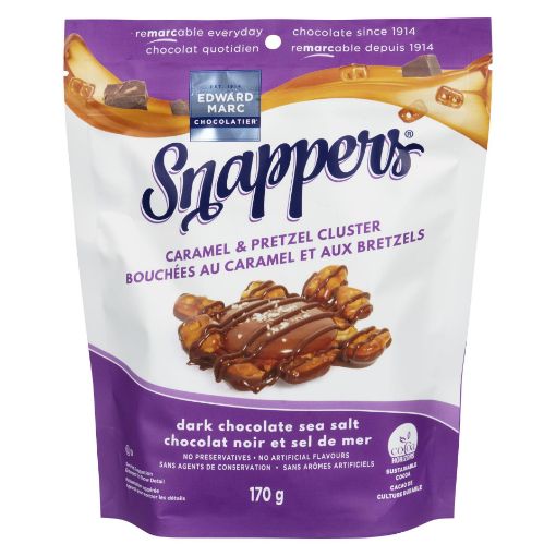 Picture of SNAPPERS DARK CHOCOLATE - SEA SALT 170GR